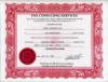 Advanced Class One Training Certificate